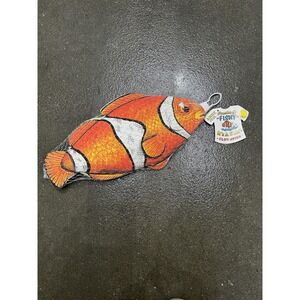 Vintage Compass Marketing Something's Fishy Mens Large Clownfish Graphic Tee